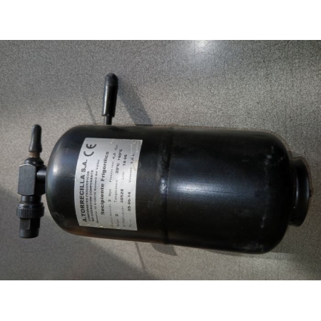 Receiver Φιάλη Ψυκτικών Μηχανήματων   Κάθετη (3/8 - 1/2HP)